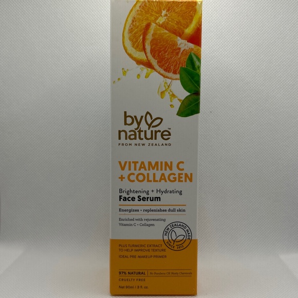 🍀 by nature 🍀 Vitamin C Collagen Brightening Hydrating Face Serum Skin 🍀2027 - Picture 1 of 4